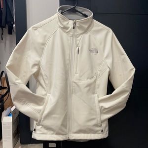 White North Face jacket